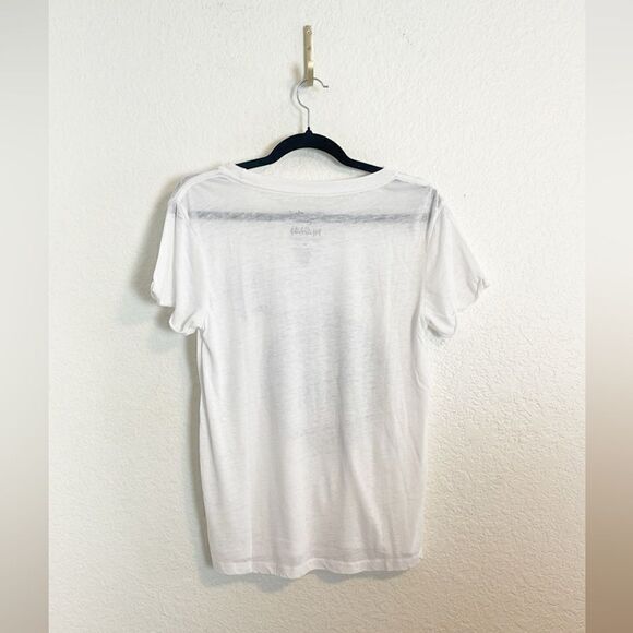 Recycled Karma Def Leppard 1980 Trucker Tee. XS - Picture 3 of 5